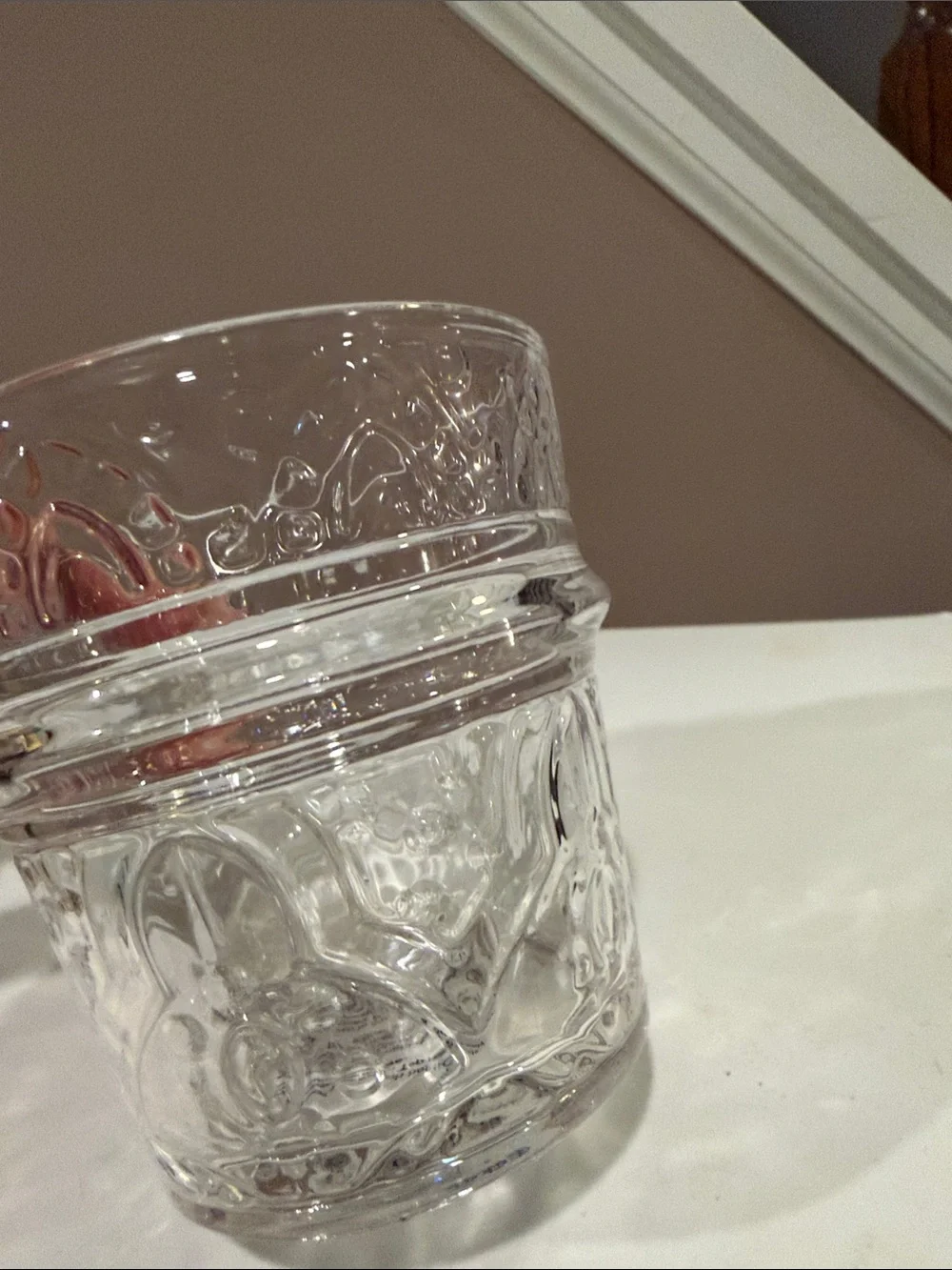 Pottery Barn Asfi  Embossed Acrylic Tumbler,  Set of 6